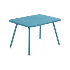 Fermob LUXEMBOURG KID Table Luxembourg Kid Bleu turquoise 75x55x47cm