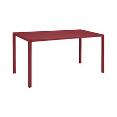 Fermob Inside Out Table Inside Out rectangulaire Rouge groseille L 140 x l 70 x H74cm