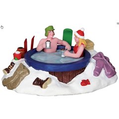  LEMAX Jacuzzi à la neige  12x9x5.5cm