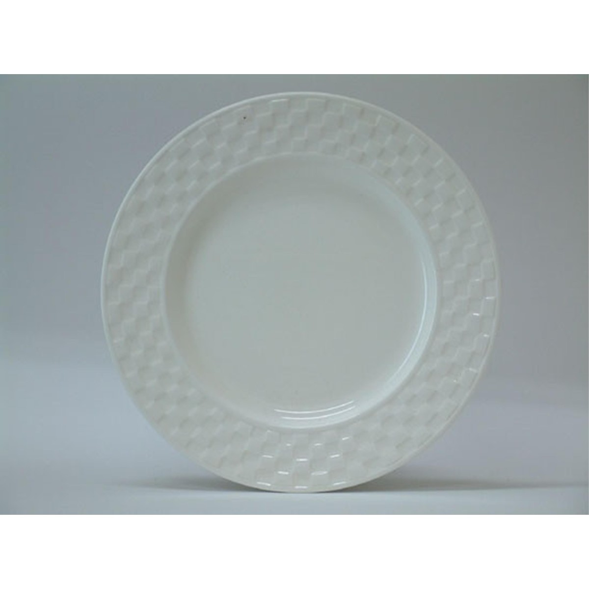  CRYSTAL CHESS Assiette à Diner St.Turf, 27.5cm Blanc 27.5cm