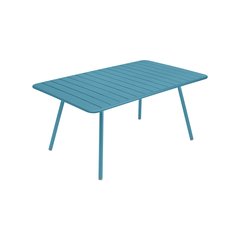 Fermob LUXEMBOURG Table Luxembourg rectangulaire Bleu turquoise 165x100cm