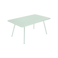 Fermob Luxembourg Table Luxembourg rectangulaire Bleu cyan clair L 165 x l 100 x H74cm
