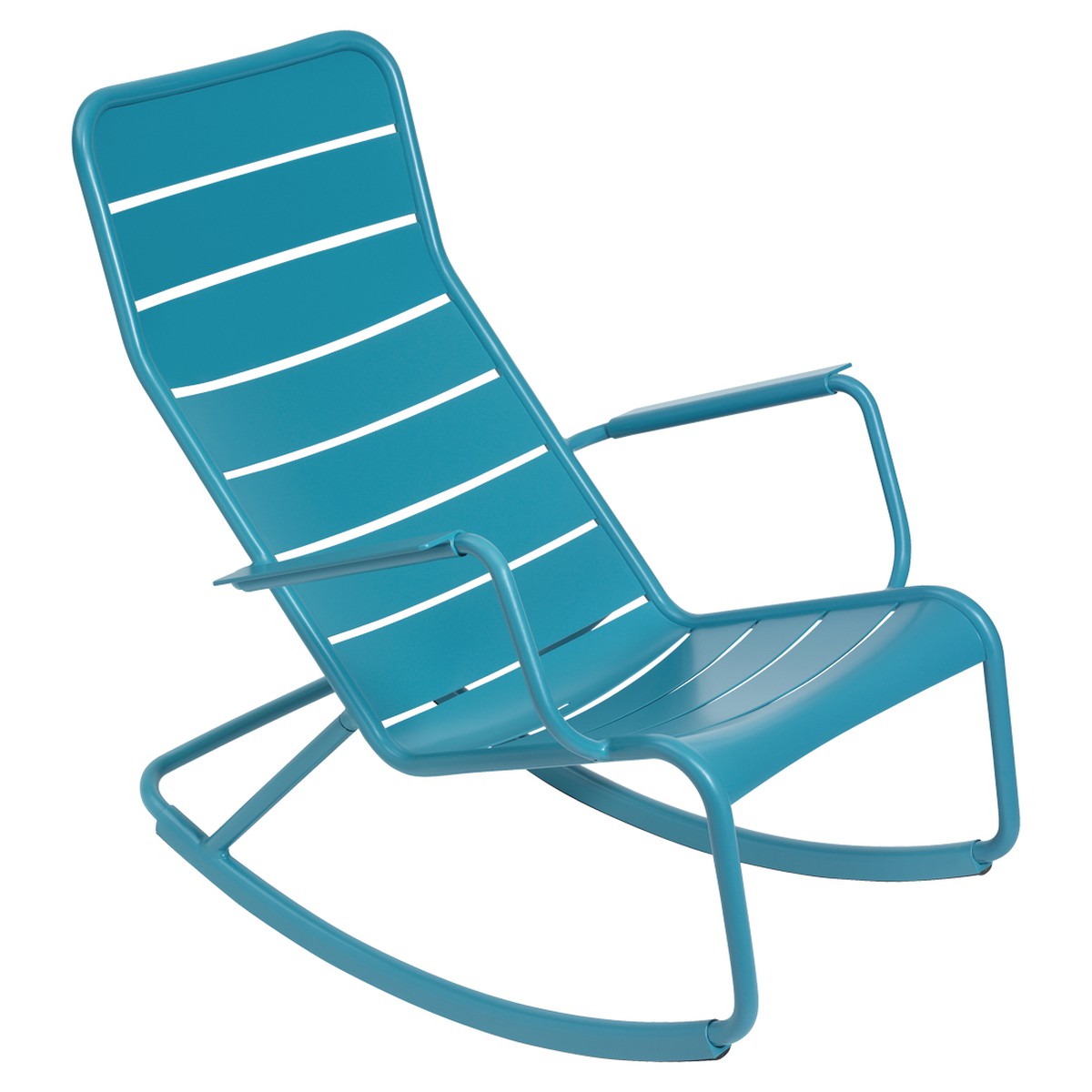 Fermob LUXEMBOURG Rocking Chair Luxembourg Bleu turquoise 99x50x69.5cm
