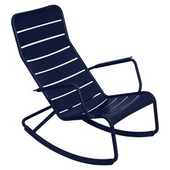 Fermob Luxembourg Rocking Chair Luxembourg Bleu aigue-marine L 105 x l 69.5 x H92cm