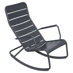 Fermob Luxembourg Rocking Chair Luxembourg Noir de carbone L 105 x l 69.5 x H92cm