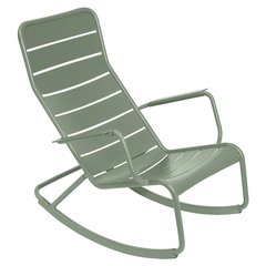 Fermob Luxembourg Rocking Chair Luxembourg Vert pistache L 105 x l 69.5 x H92cm
