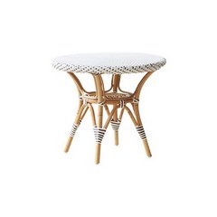 Sika-Design Danielle Table d'appoint Danielle Blanc 60cm