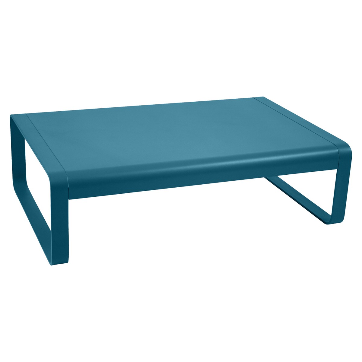 Fermob BELLEVIE Table basse bellevie Bleu turquoise 103x75x36