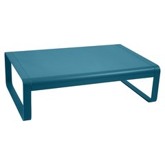 Fermob BELLEVIE Table basse bellevie Bleu turquoise 103x75x36