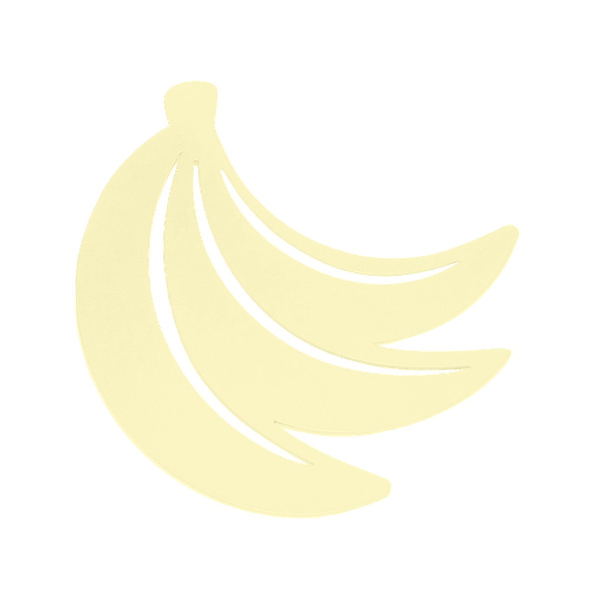 Fermob Envie d'ailleurs Dessous de plat Banane Jaune beurre frais L 23 x l 24.4cm