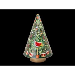 Schilliger Sélection  Boite à Biscuits Sapin de Noël Musicale  18x31cm