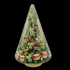 Schilliger Sélection  Boite à Biscuits Sapin de Noël Musicale  18x31cm