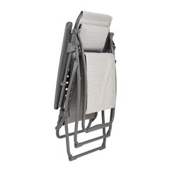 Lafuma Mobilier Futura Fauteuil relax Be Confort Futura Gris souris 