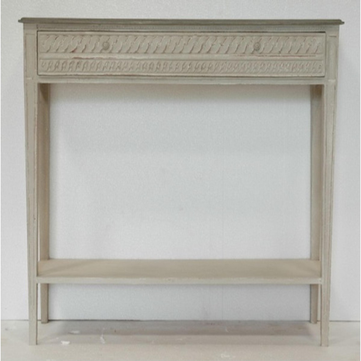  Deco Console Lusignan Gris argile 100x28x85cm, 0.252m³