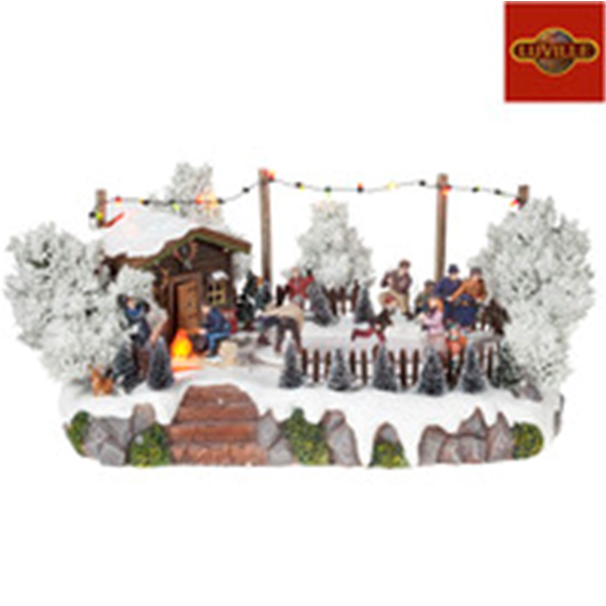Luville  Patinoire Forest  30x27.5x18cm