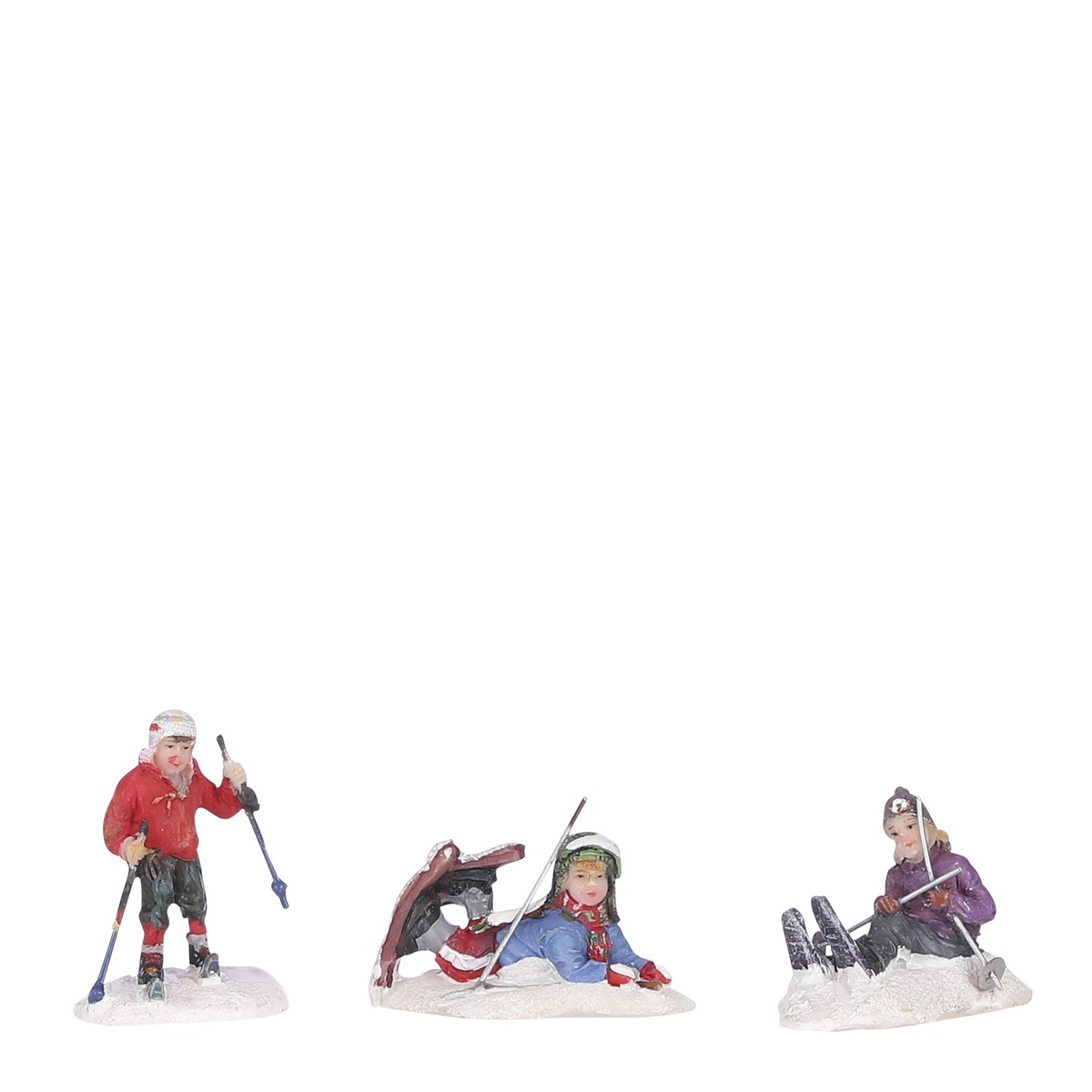 Luville  Enfants au ski  