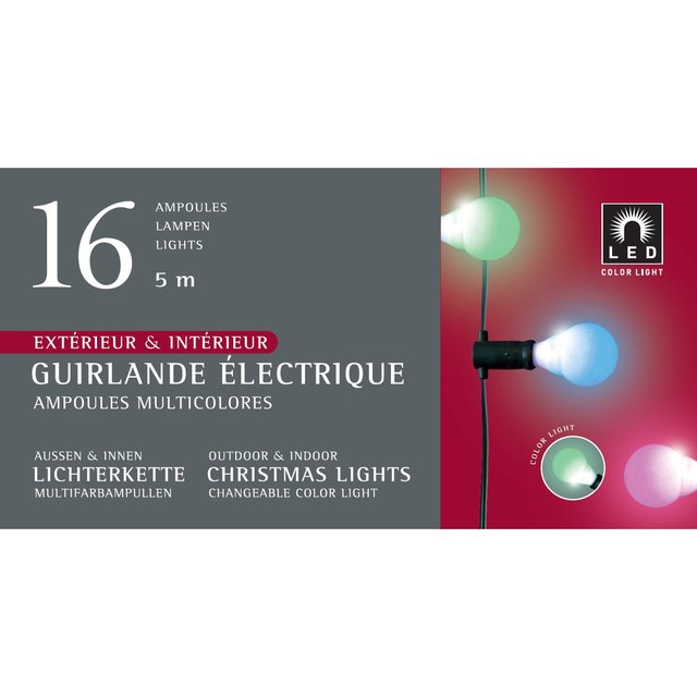 Lot De 16 Ampoules Anciennes Pour Guirlande De Noël - Splendor Holland, 19v (Testées)