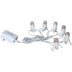  Lemax Lampes LED 6 ampoules avec transformateur 4.5V  