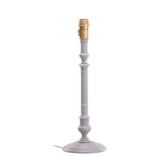 Schilliger Design  Pied de lampe Romance en chêne Gris perle 45cm