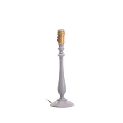 Schilliger Design  Pied de lampe Elégance en chêne Gris perle 36cm