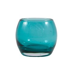  Norverre Lumignon boule bleu Bleu pétrole 6cm
