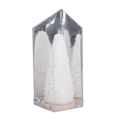   Bougie Sapin XXL Blanc neige Christmas tree XXL