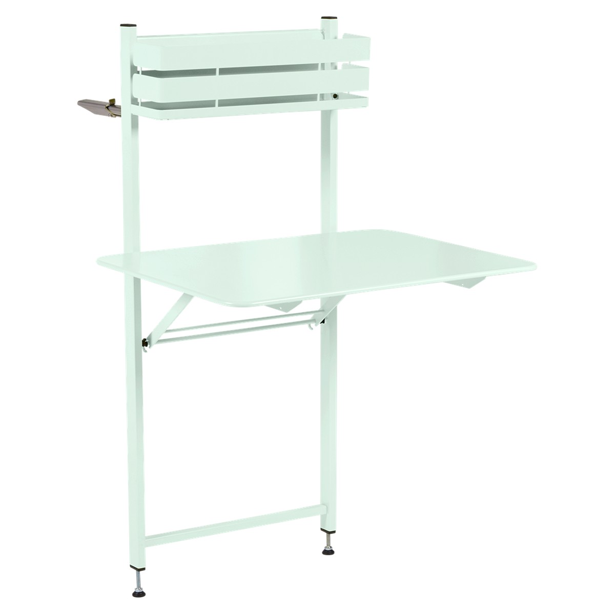 Fermob Bistro Table Balcon. Bistro Bleu cyan clair L 62.5 x l 54 x H120cm