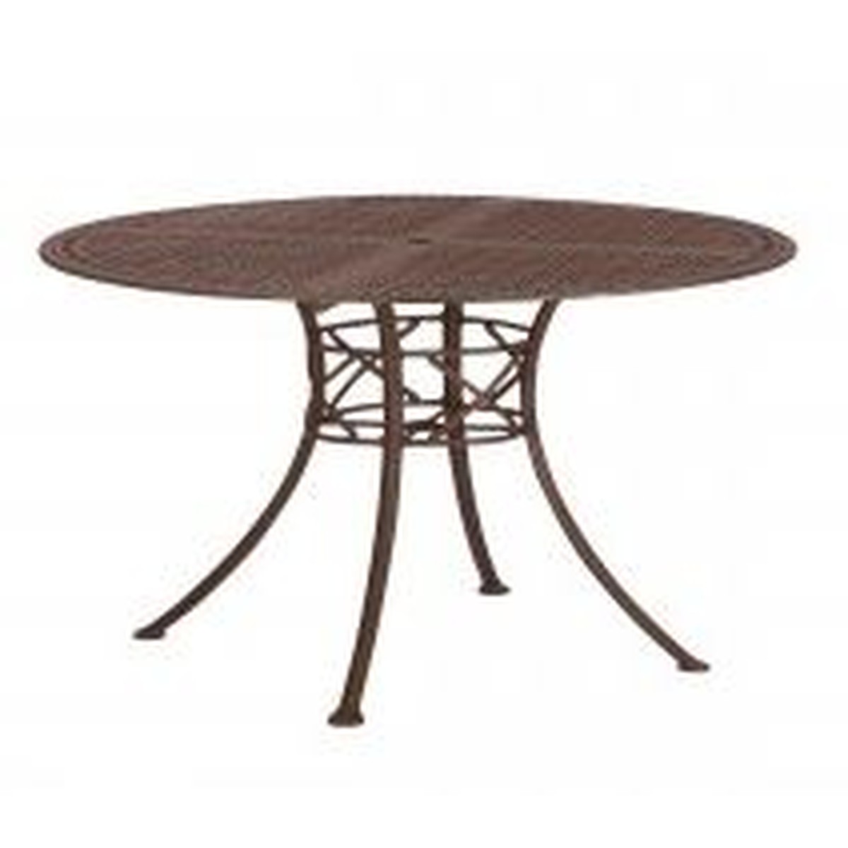 Landgrave Santorini Table Santorini Chianti ronde 48 Gris mastic 120cm