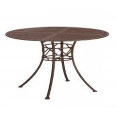Landgrave Santorini Table Santorini Chianti ronde 48 Gris mastic 120cm