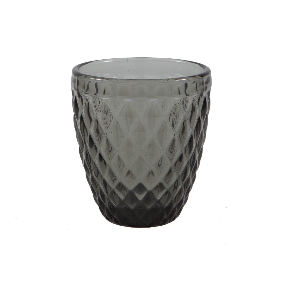   Verre à eau Diamant Gris 9x5x10cm