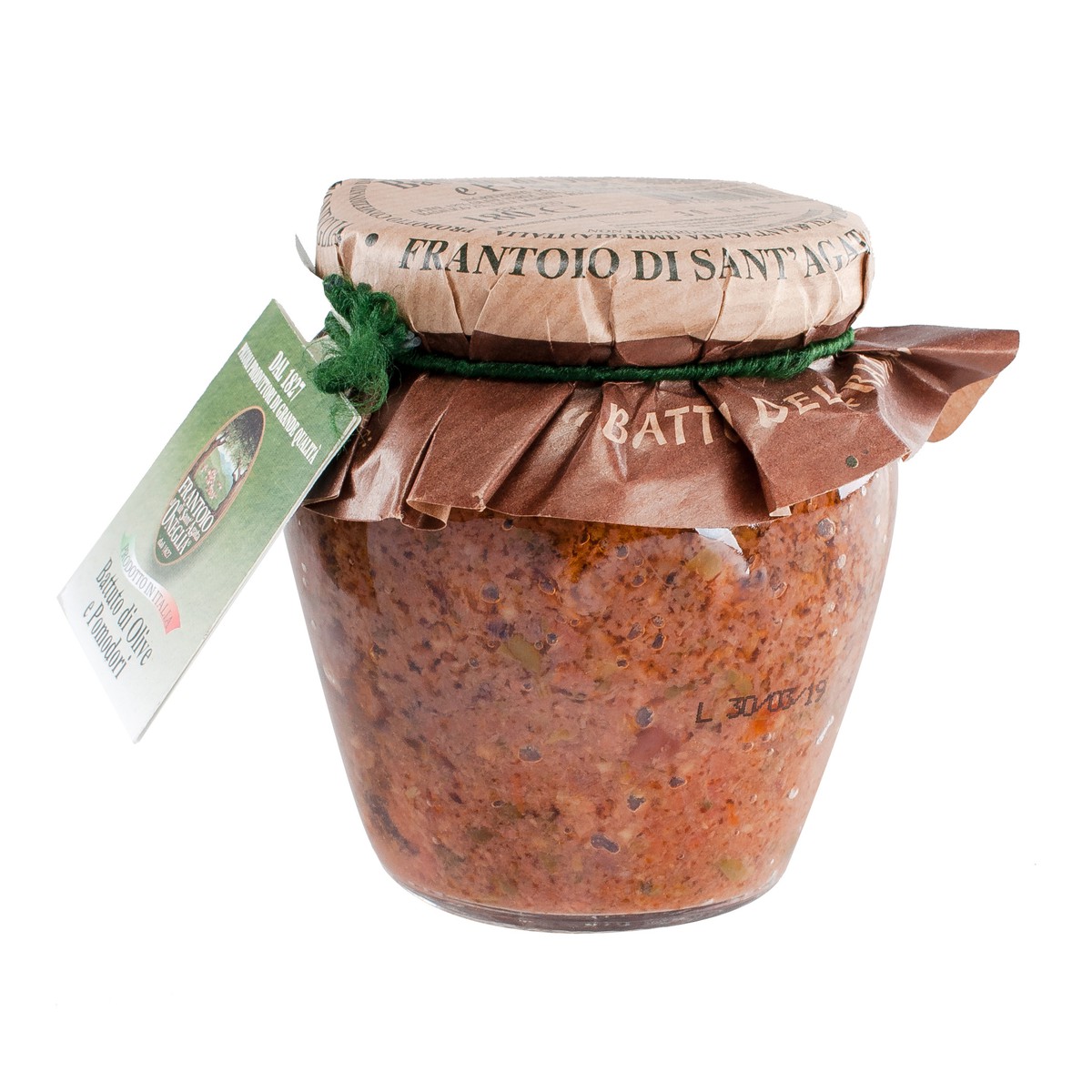 Frantoio di Sant Agata d'Oneglia  Bruschetta aux olives 180gr  