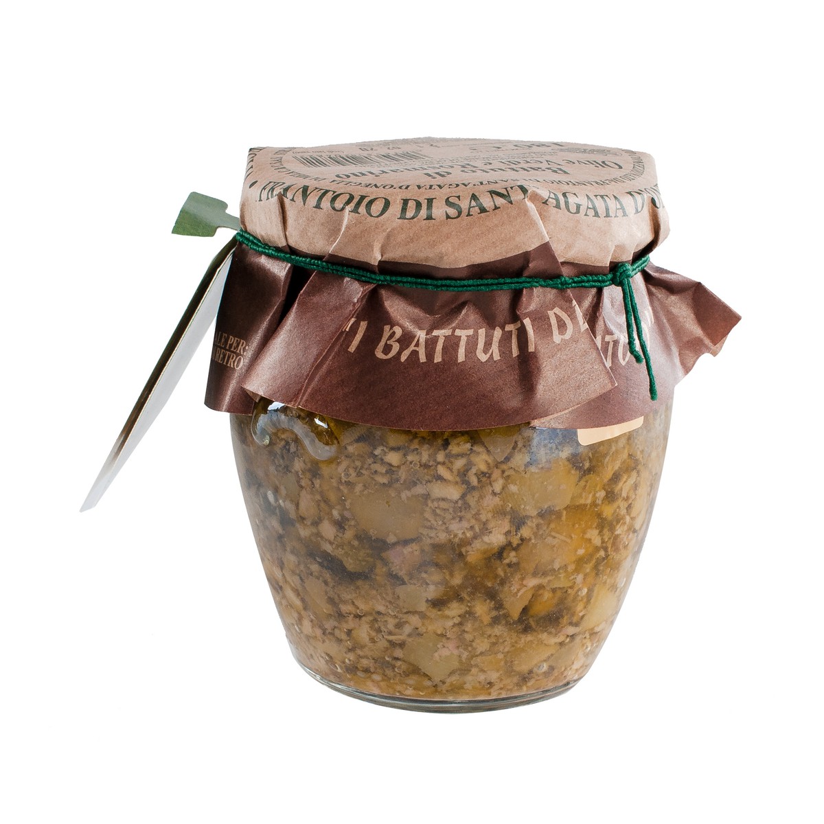   Bruschetta aux olives vertes et romarin180gr  