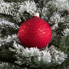  Unies Boite Boules unies structure 70mm Rouge cerise 7cm