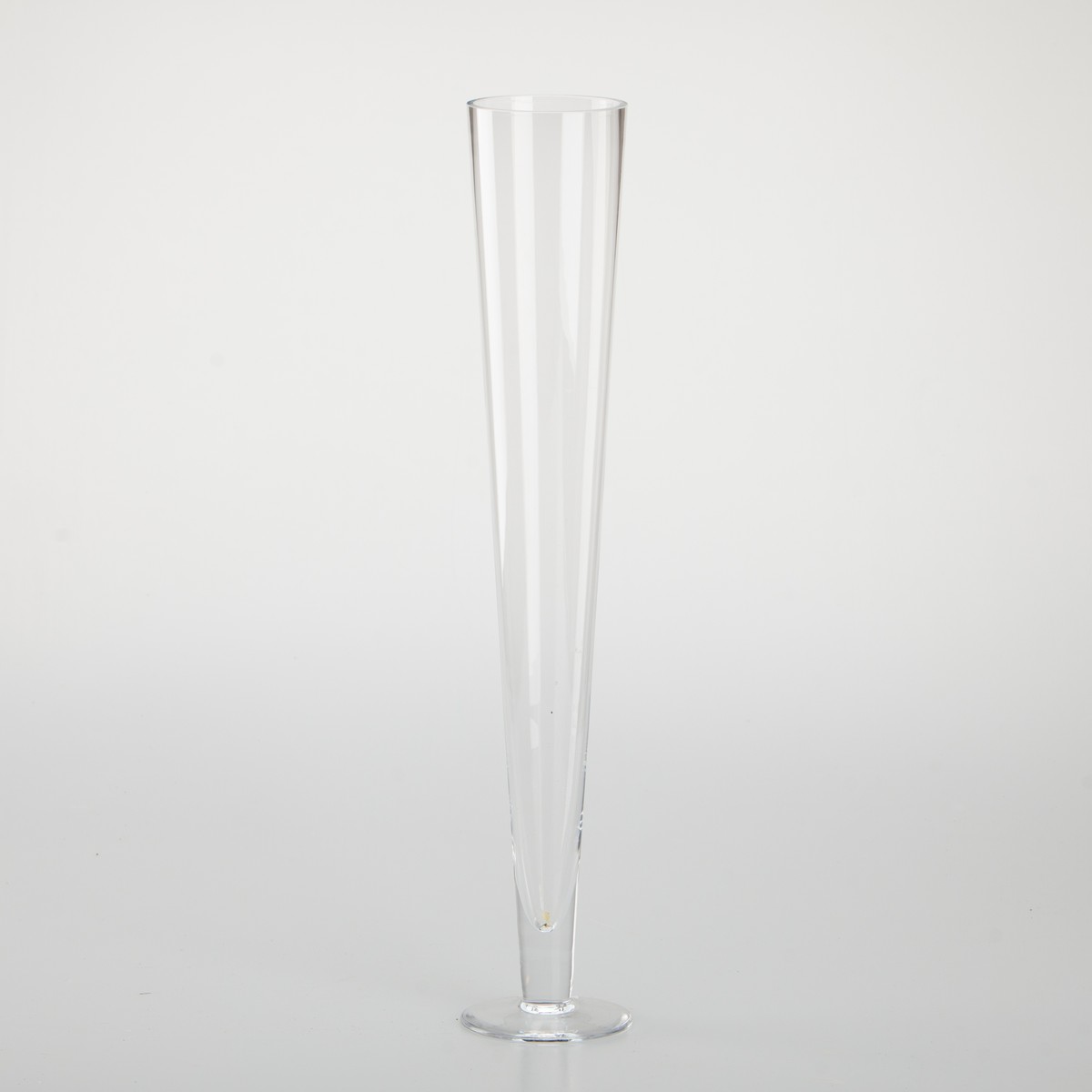 Schilliger Design Norverre Vase conique sur pied  8.5x50cm