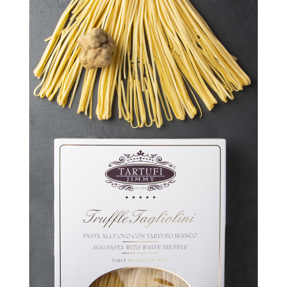 Tartufi Jimmy  Tagliolini à la truffe blanche  250gr