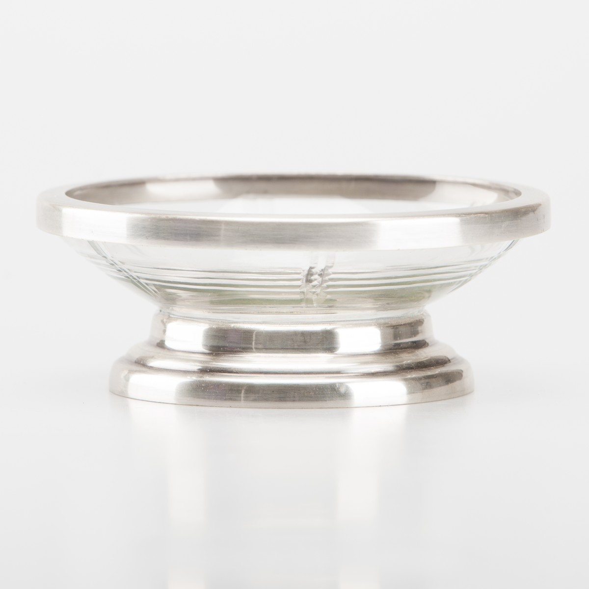   Porte-savon en verre taillé Philippe  14x5x14.5x5cm