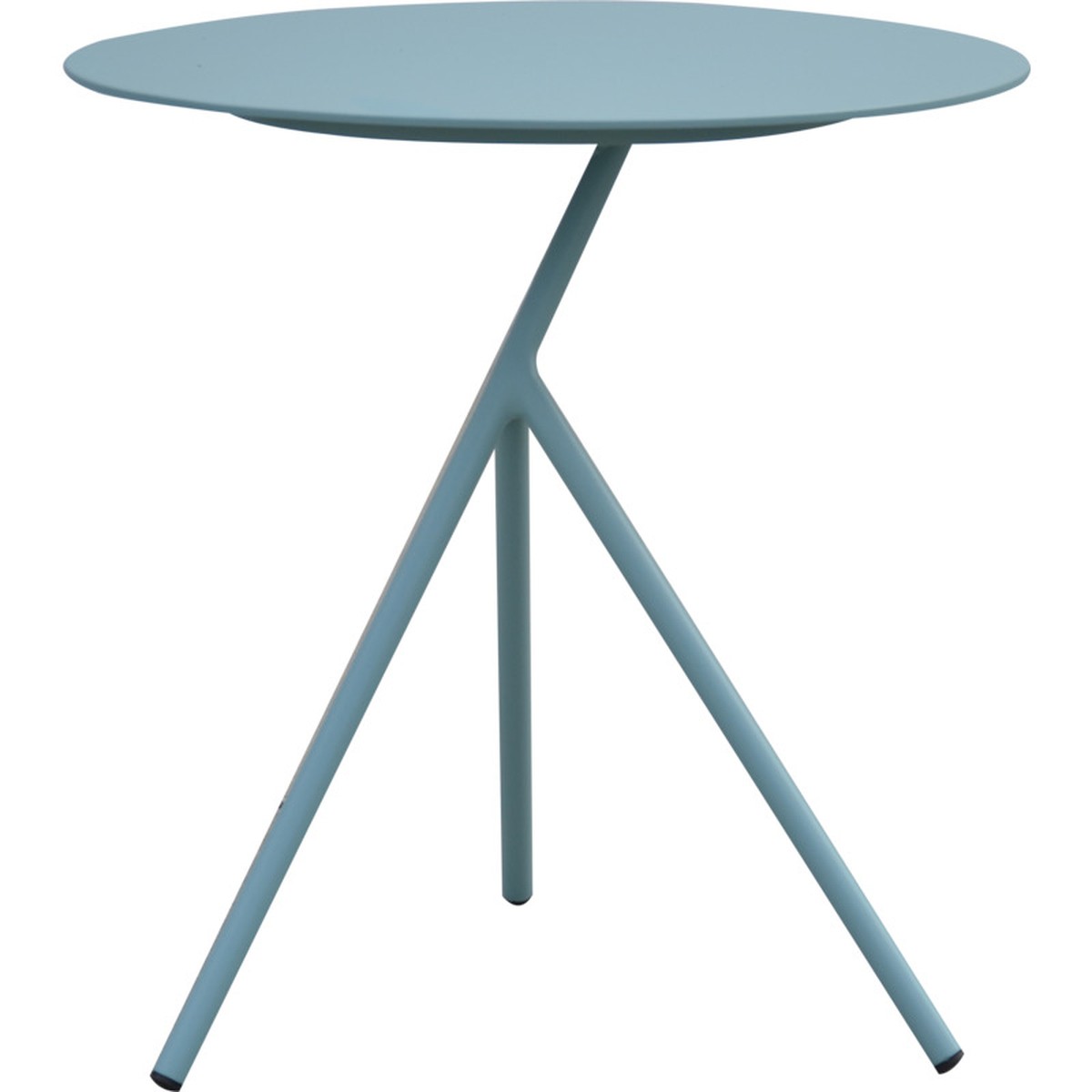 Schilliger Design  Table d appoint Abo basse Bleu turquoise 52x52