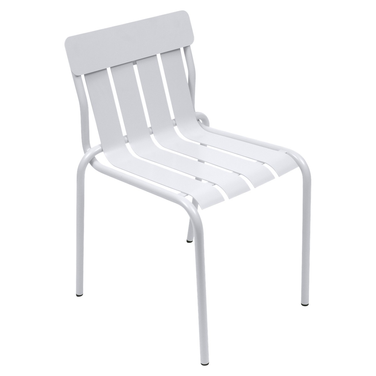 Fermob Stripe Chaise Stripe Blanc L 58 x l 52 x H85cm