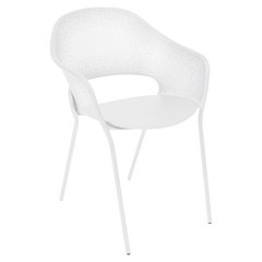 Fermob Kate Fauteuil de repas Kate Blanc L 57 x l 57 x H79.5cm