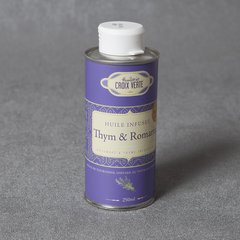 Huilerie La Croix Verte  Huile infusée au thym et romarin 250ml  250ml
