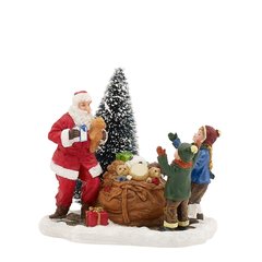 Luville Luville Le Père Noël distribue les cadeaux  8x6x8cm