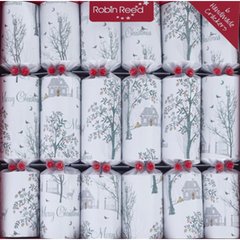  Robin Reed Crackers Winter Wonderland boite de 6 pièces  30cm