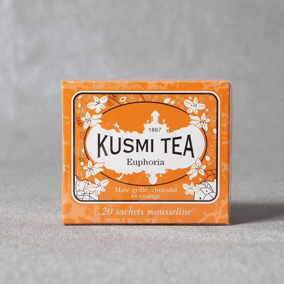 Kusmi Tea  Euphoria boite 20 sachets  boite 20 sachets