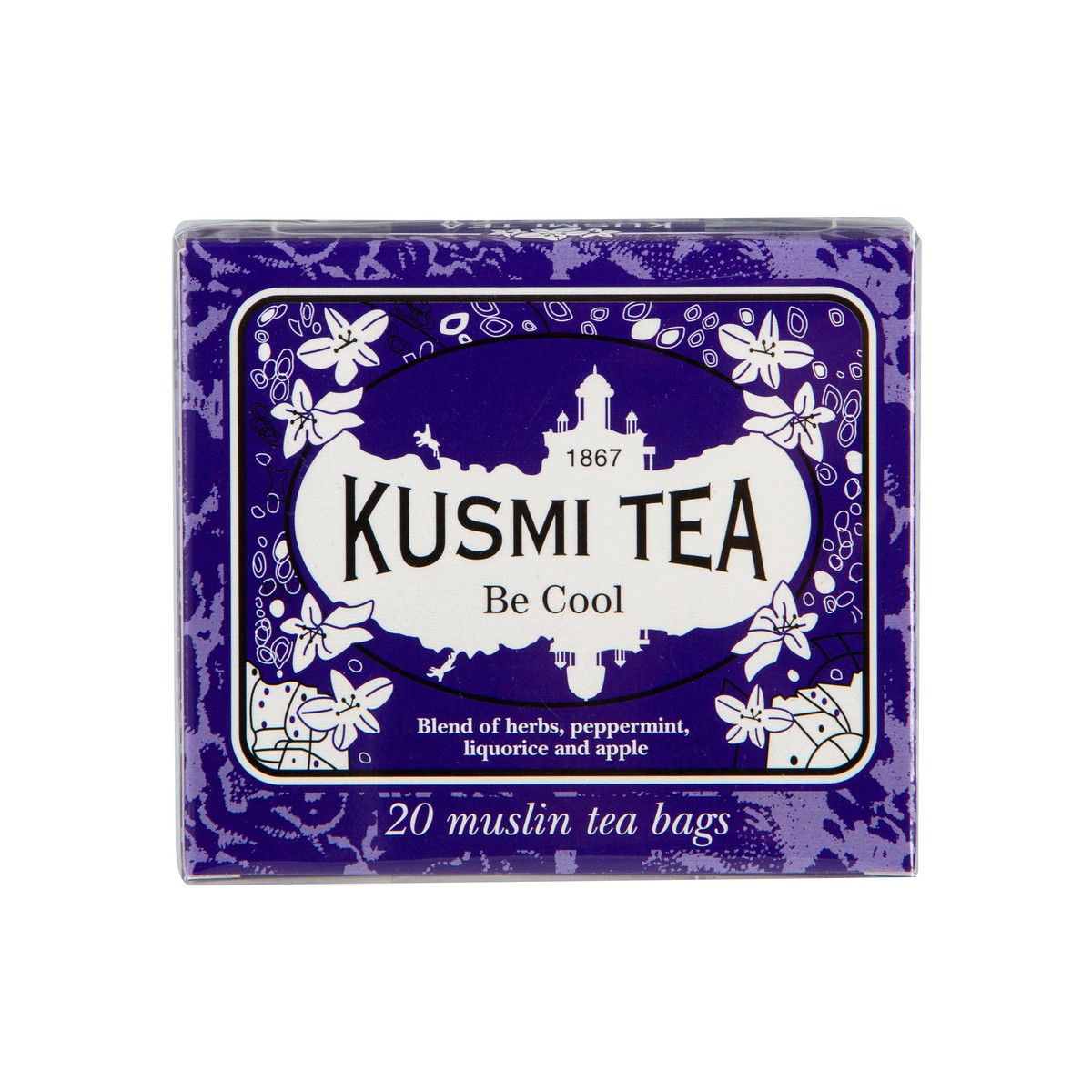 Kusmi Tea  Be Cool boite 20 sachets  boite 20 sachets