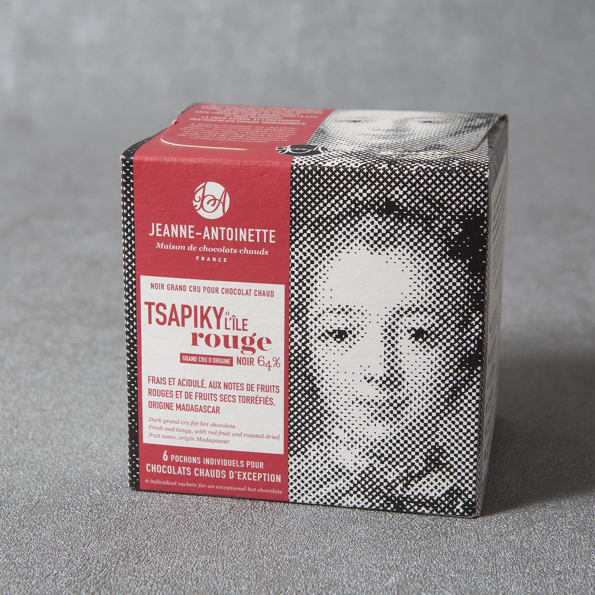 Jeanne-Antoinette JEANNE-ANTOINETTE Tsapiky à l´île rouge", noir 64%  6x40gr