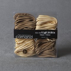 Cornand Pâtes Haute Couture  Tagliatelles 2 saveurs/8 nids CEPE/POTIRON  175gr