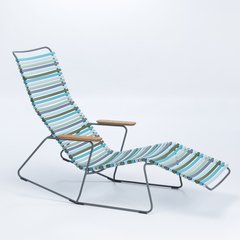 Houe CLICK Bain de soleil CLICK SUNROCKER Multi-couleurs H:32/90 X W:64 X L:180