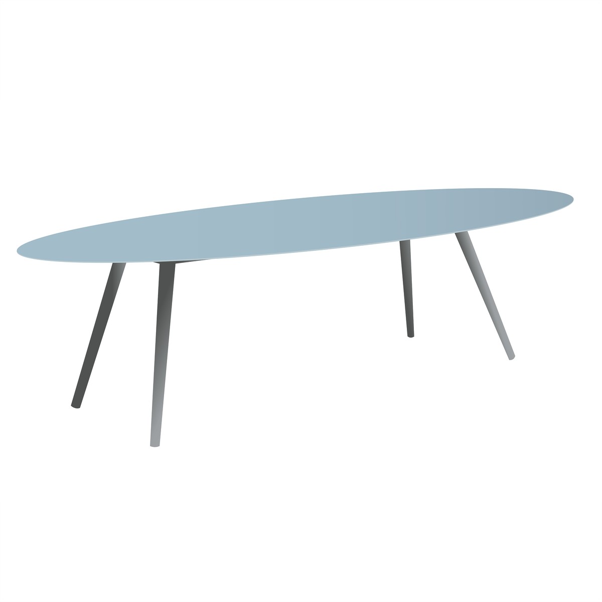 Schilliger Design  Table Alna Ovale Blanc 290x148x74cm