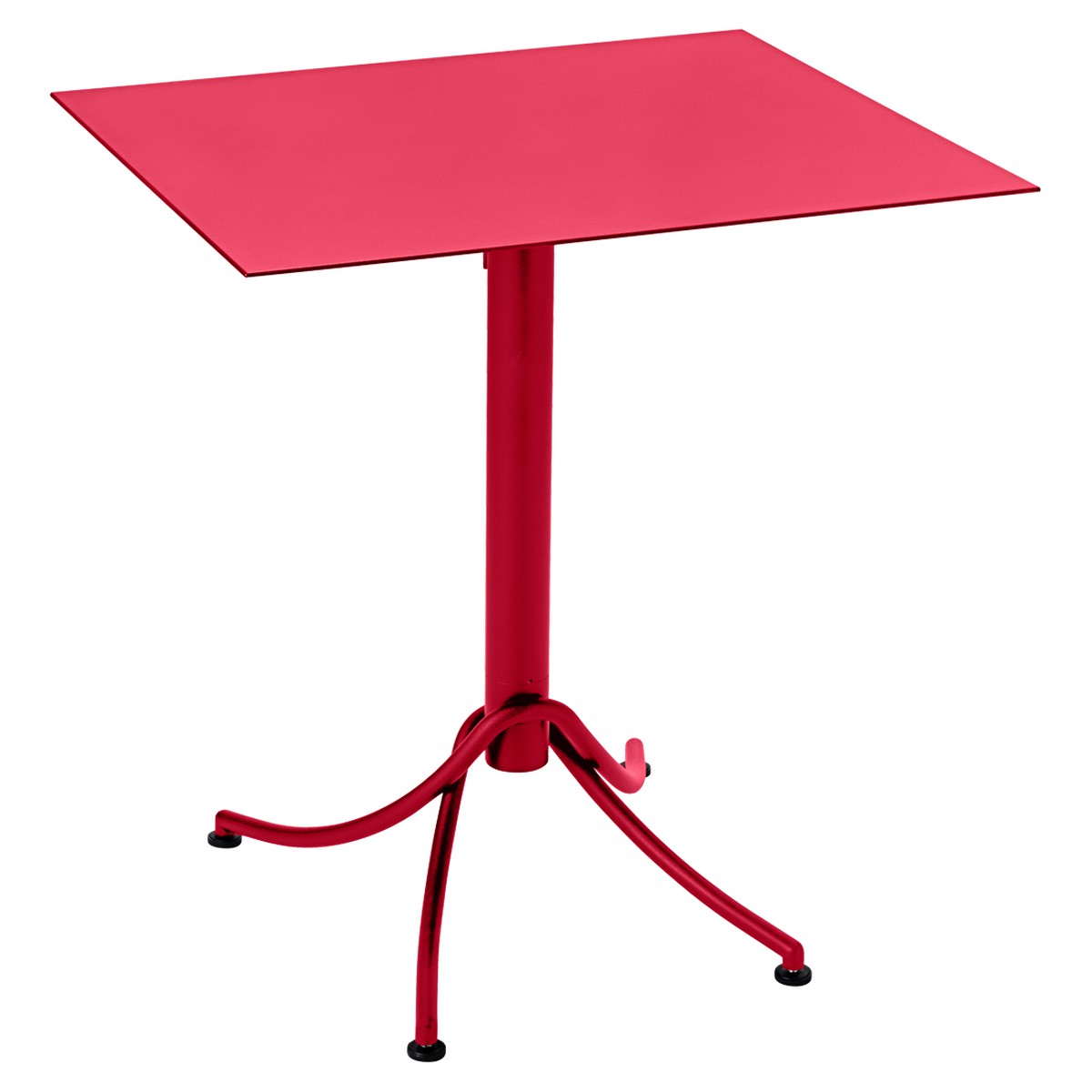 Fermob Ariane Table Ariane rectangulaire Rouge rose bonbon L 70 x l 60 x H74cm