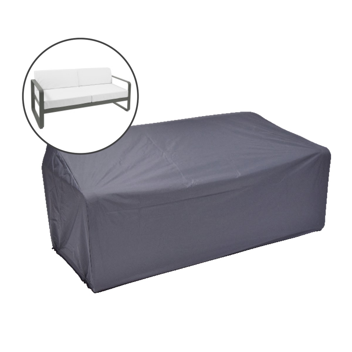 Fermob Bellevie Housse pour canapé Bellevie  L 160 x l 75 x H71cm